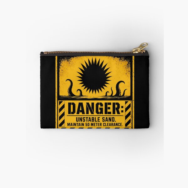 Item preview, Unstable Sand Warning designed and sold by agearb.