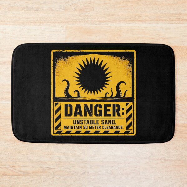 Item preview, Unstable Sand Warning designed and sold by agearb.