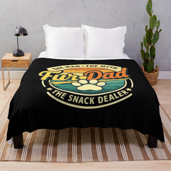 Item preview, Funny Fur Dad Myth Snack Dealer for Cat & Dog Lovers - Father's Day Gift designed and sold by OlyvieArt.
