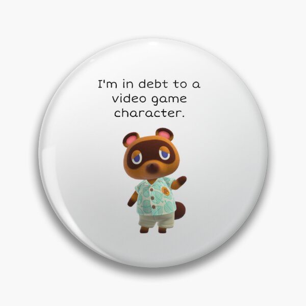 Item preview, I'm in debt to a video game character designed and sold by Lexi DesignZ .