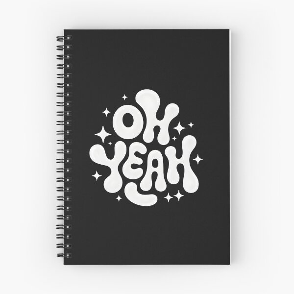 Item preview, Oh Yeah Retro Bubble Typography | Groovy Positive Quote  designed and sold by ViktoonShirts.