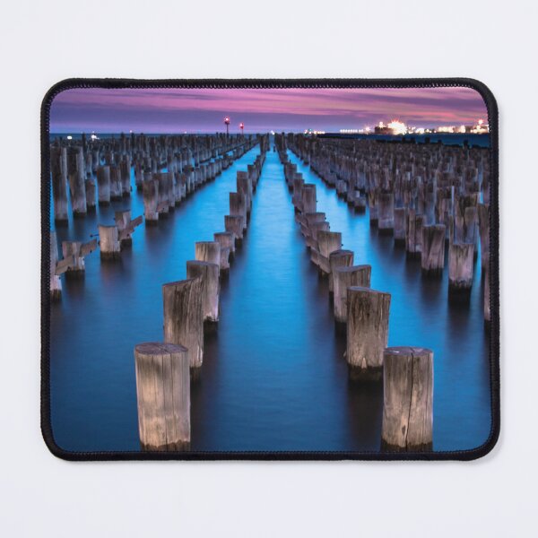 Item preview, Blue Hour at Princes Pier designed and sold by Hidn20.