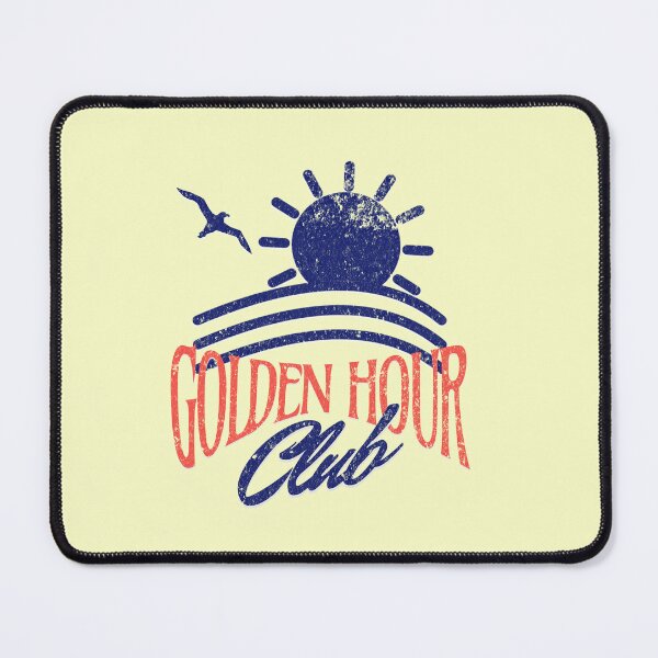 Item preview, Retro Golden Hour Club Aesthetic Sun Shirt - Distressed Vintage Sunset Beach Tee designed and sold by illeN-Art-World.