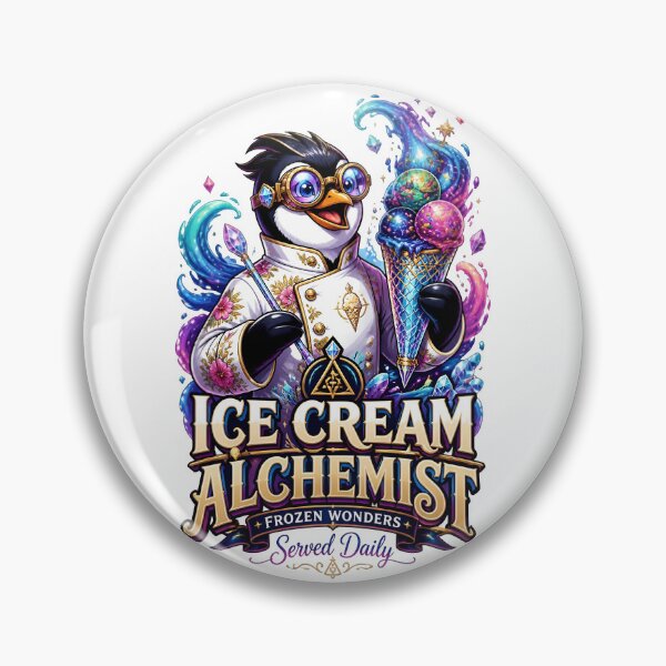 Item preview, Ice Cream Alchemist Penguin Summer designed and sold by Sovereign Supply Co..