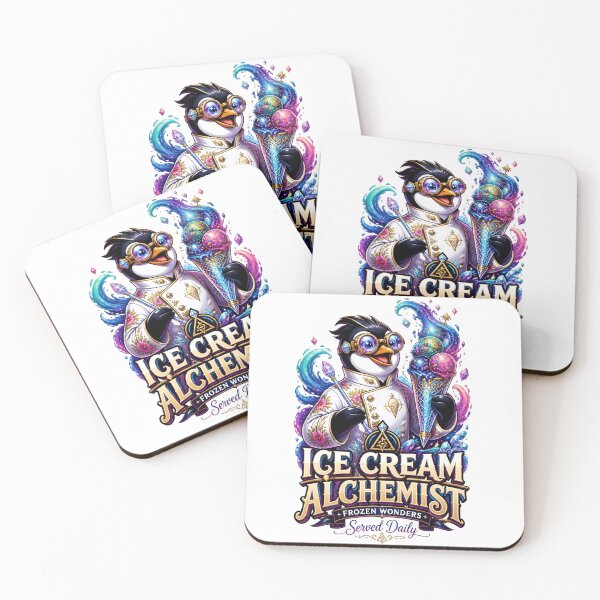 Item preview, Ice Cream Alchemist Penguin Summer designed and sold by Sovereign Supply Co..