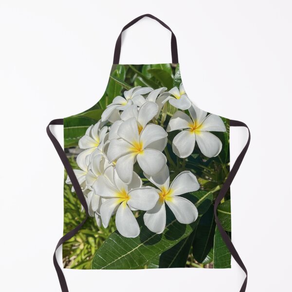 Item preview, White Frangipani Tropical Flower Botanical Photography designed and sold by Be Captured by Brittany Emma.