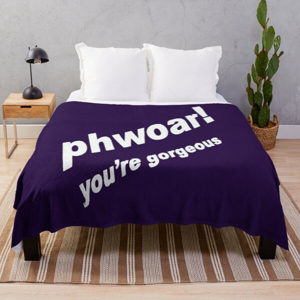 Item preview, Phwoar You're Gorgeous: A Bold British Compliment designed and sold by taiche.