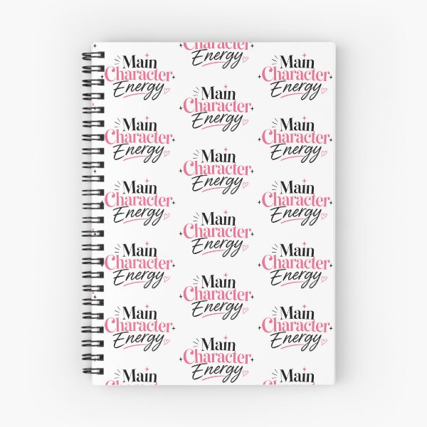 Item preview, Main Character Energy Typography designed and sold by PriyankaSonara.