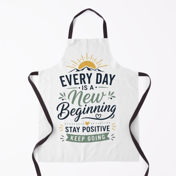 Item preview, Every Day Is A New Beginning Stay Positive Keep Going designed and sold by Good Day Design.