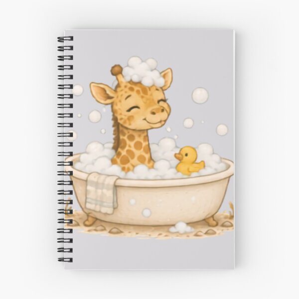 Item preview, Bubble Bath Giraffe designed and sold by MellowMunchkins.