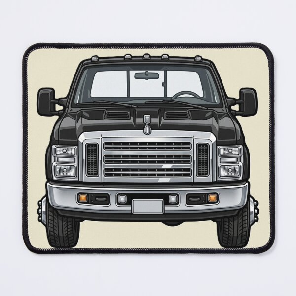 Item preview, Heavy Duty American Pickup Truck Illustration designed and sold by Late Theory.
