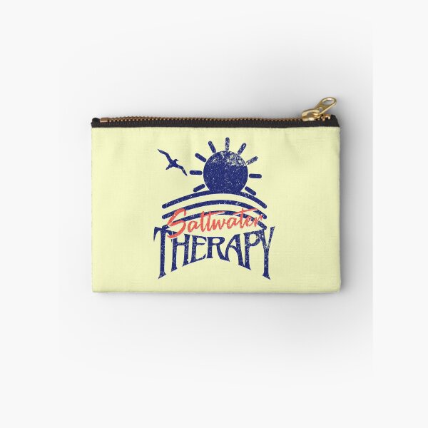 Item preview, Retro Saltwater Therapy Beach Shirt - Minimalist Ocean Lover Gift Apparel designed and sold by illeN-Art-World.