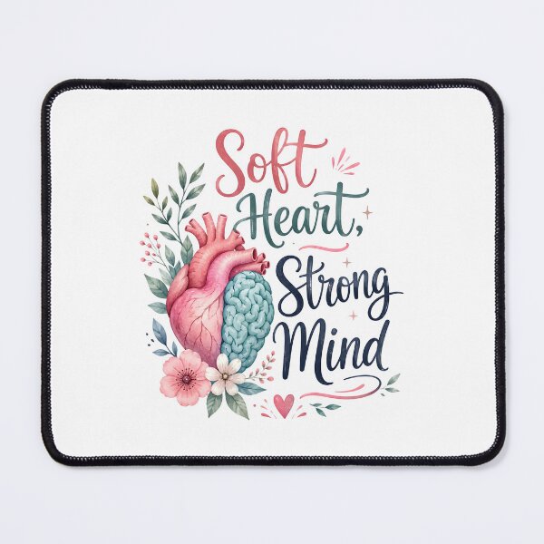 Item preview, Soft heart strong mind designed and sold by nimmitrends.