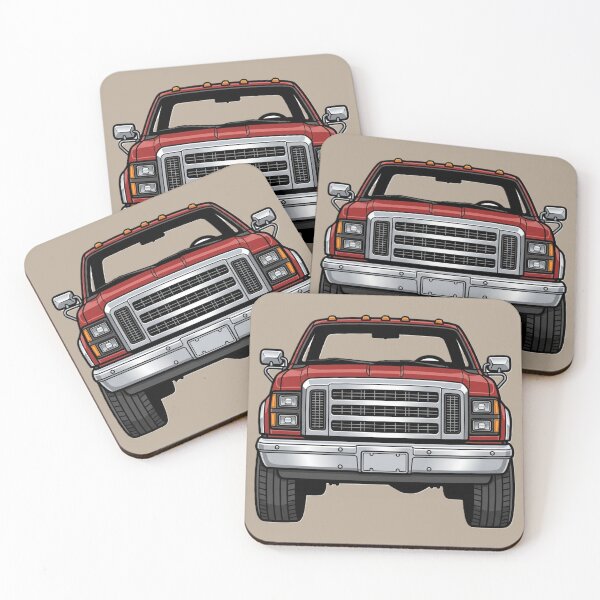 Item preview, Red Heavy Duty American Pickup Truck designed and sold by Late Theory.