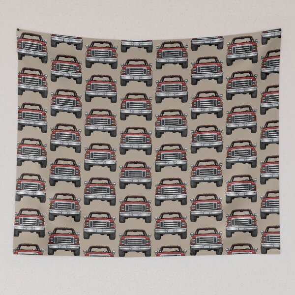 Item preview, Red Heavy Duty American Pickup Truck designed and sold by Late Theory.