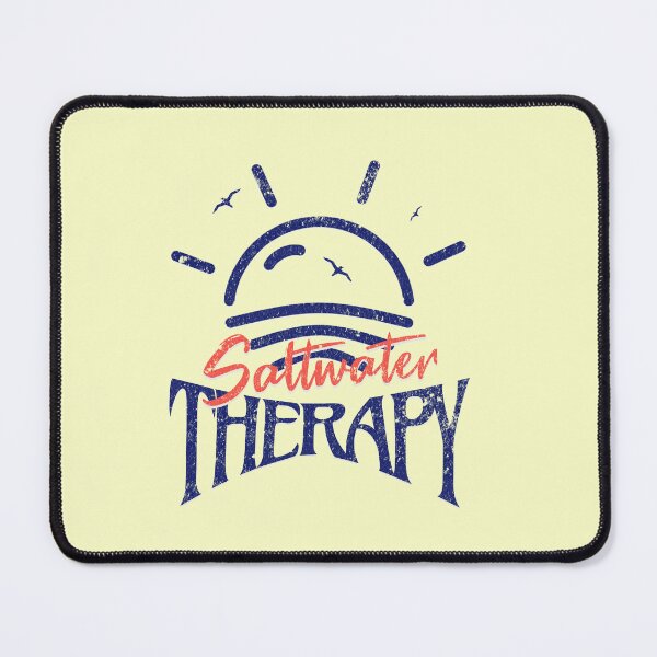 Item preview, Retro Saltwater Therapy Beach Shirt - Minimalist Ocean Lover Gift Apparel designed and sold by illeN-Art-World.