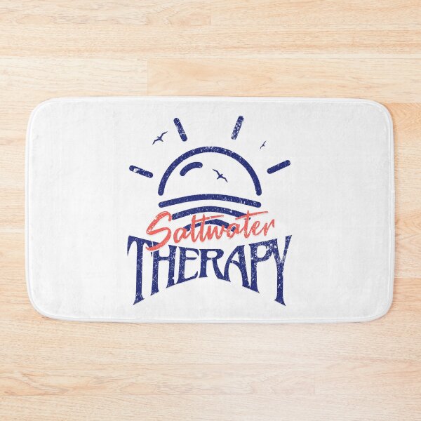 Item preview, Retro Saltwater Therapy Beach Shirt - Minimalist Ocean Lover Gift Apparel designed and sold by illeN-Art-World.