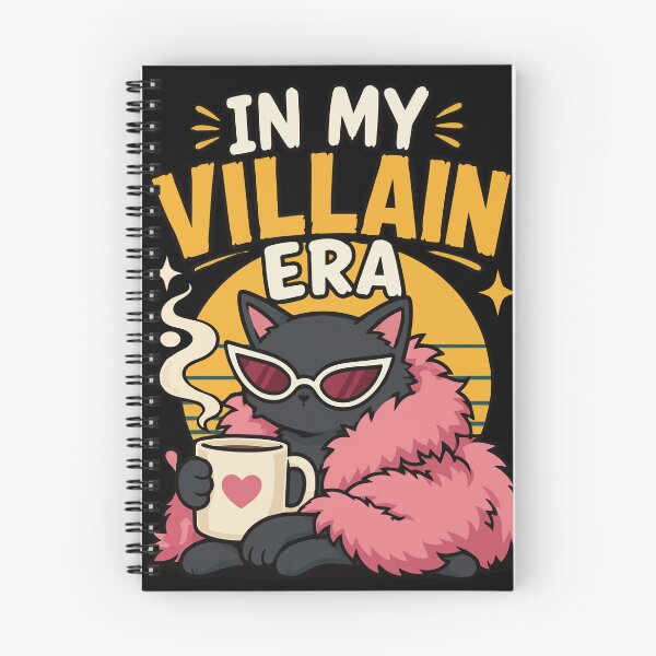 Item preview, In My Villain Era Coffee Cat with Sunglasses and Faux Fur Coat – Funny Sassy Retro Aesthetic for Cat Lovers and Coffee Enthusiasts designed and sold by Huddy-clothes.