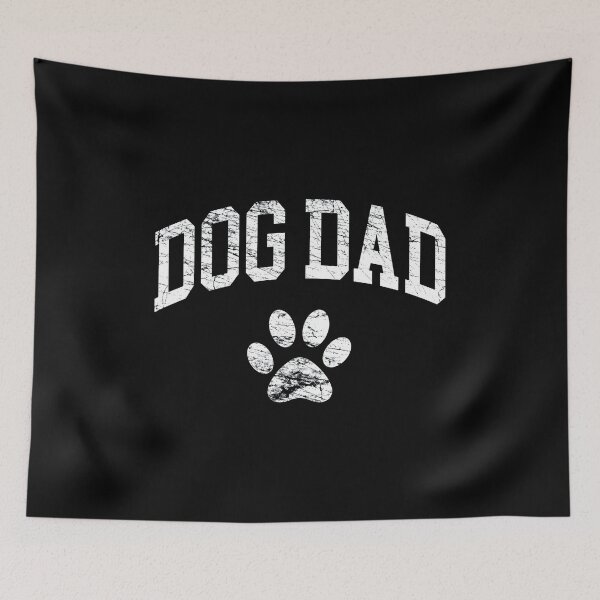 Item preview, Dog Dad Distressed Funny Paw Print Design Gift Idea designed and sold by OlyvieArt.