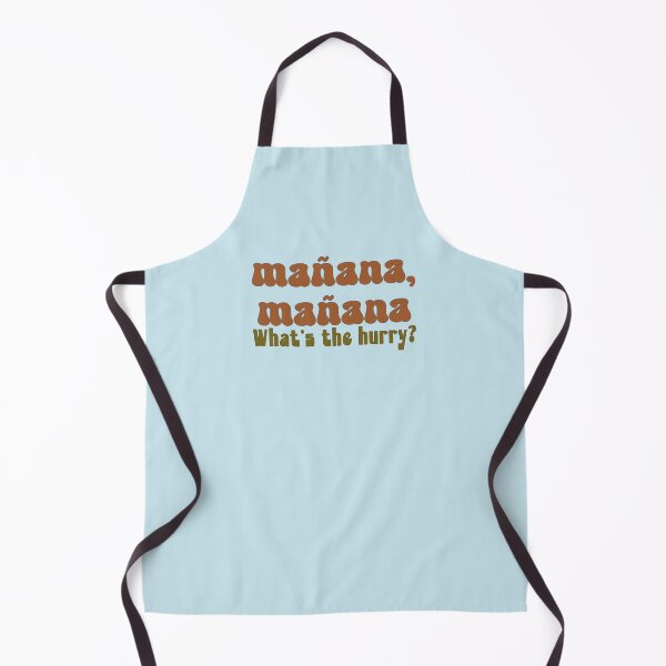 Item preview, Manana, what's the hurry procrastination (dark on light) designed and sold by hitNmiss.