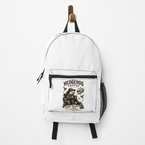 Item preview, Hedgehog Coffee Explorer Summer designed and sold by Sovereign Supply Co..