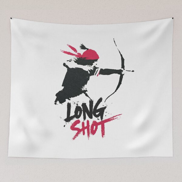 Item preview, Ancient Archer Aiming Sharp Stencil Graffiti Art designed and sold by EdvvinStudios.