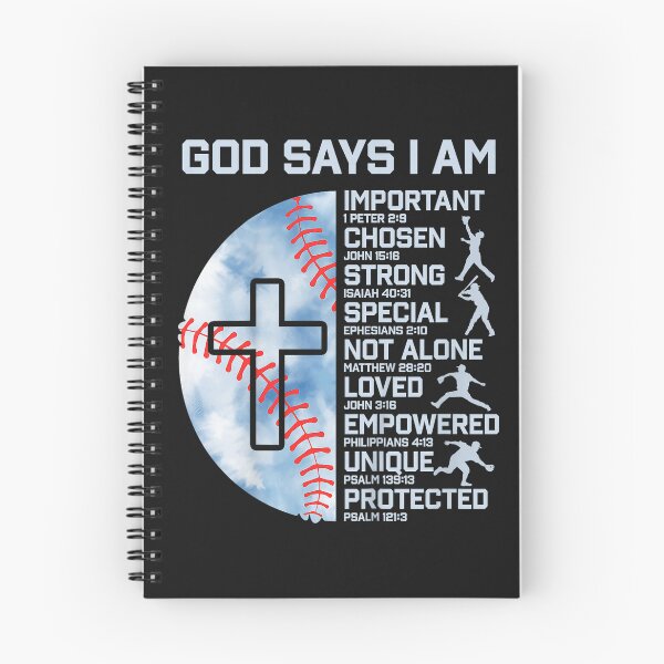 Item preview, God Says I Am Baseball Christian Boy Faith Graphic Religious designed and sold by FrankIsabel.