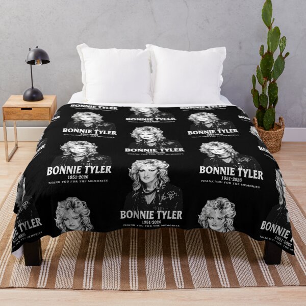 Item preview, Bonnie Tyler Thank You for the Memories 1951 2026 Tribute designed and sold by Vanthuandesign.