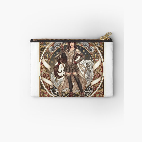 Item preview, Tifa in Alphonse Mucha Style designed and sold by Solace Sparkles.