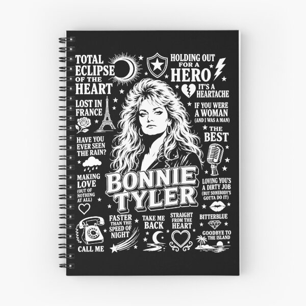 Item preview, Bonnie Tyler Total Eclipse of the Heart Rock Icon designed and sold by Vanthuandesign.