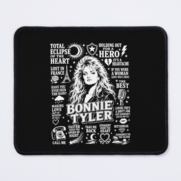 Item preview, Bonnie Tyler Total Eclipse of the Heart Rock Icon designed and sold by Vanthuandesign.