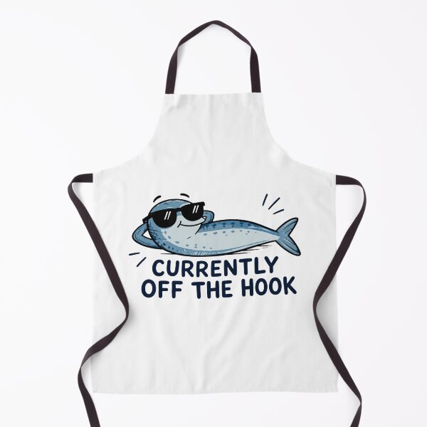 Item preview, Currently Off The Hook Narwhal Whale Lover Funny Ocean Pun designed and sold by markymaarty.