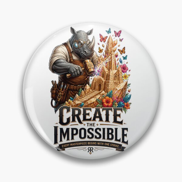 Item preview, Create The Impossible Rhinoceros Summer designed and sold by Sovereign Supply Co..
