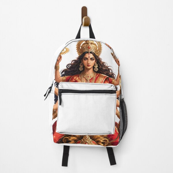 Item preview, Durga Warrior Goddess Hindu Deity Lion Fighter Art designed and sold by Sovira Studio .