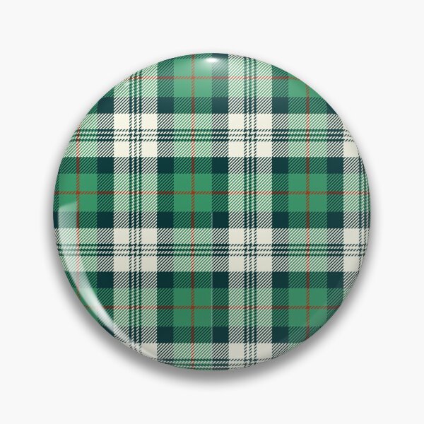 Item preview, Green, Black and Red on White Tartan Pattern designed and sold by TeeGeeTees.