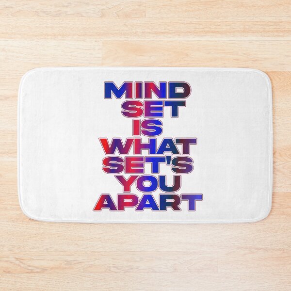 Item preview, Mindset Is What Set's You Apart designed and sold by ZooStateofMind.