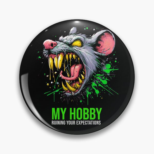 Item preview, Green Splatter Rat Ruining Expectations designed and sold by EdwinkOne.