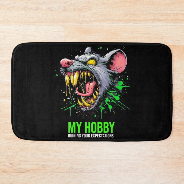 Item preview, Green Splatter Rat Ruining Expectations designed and sold by EdwinkOne.