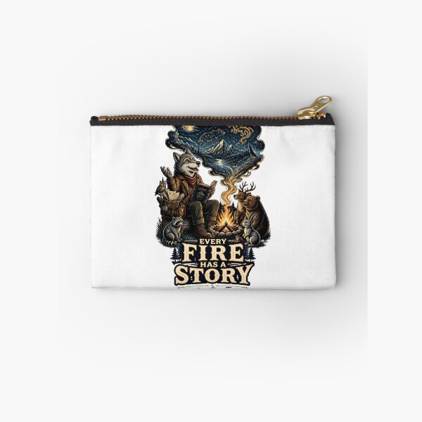 Item preview, Every Fire Has A Story Wolf designed and sold by Sovereign Supply Co..