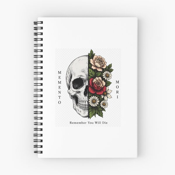 Item preview, Memento Mori Remember Life designed and sold by Nova Canvas Studio.