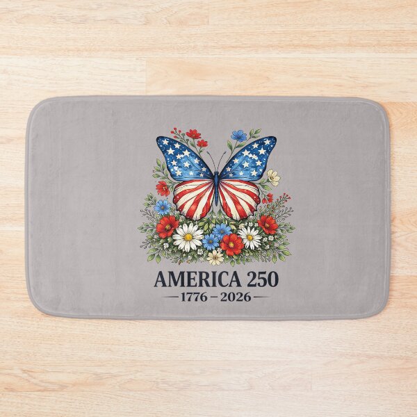 Item preview, 250th Anniversary Butterfly USA Flag Patriotic 4th of July designed and sold by mjohnson9.
