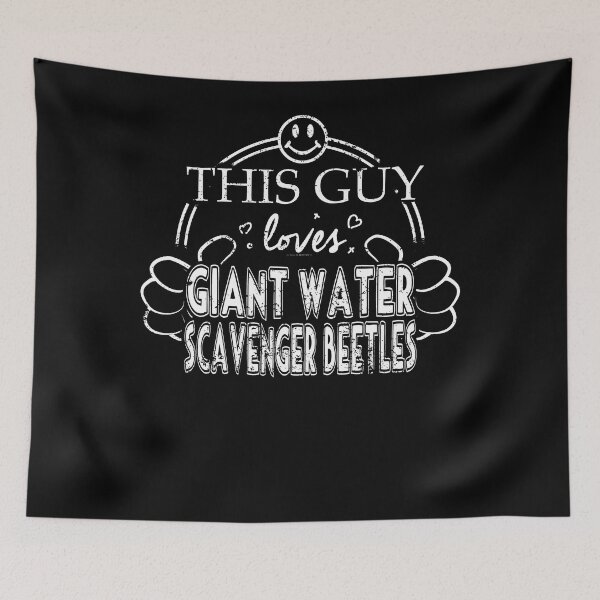 Item preview, Guy Loves Giant Water Scavenger Beetles Insect Shirt designed and sold by shoppzee.