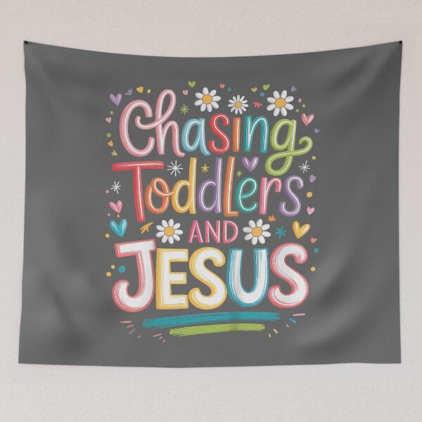 Item preview, Chasing Toddlers and Jesus designed and sold by KristineLi.