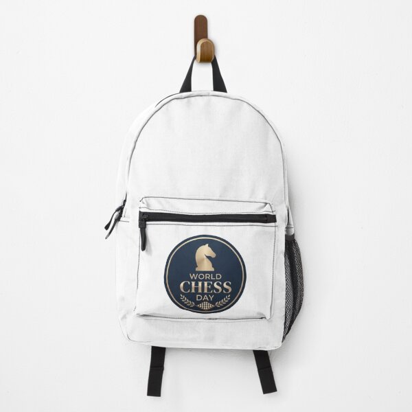Item preview, World Chess Day Minimalist Knight Emblem | Classic Chess Badge Design designed and sold by Palette & Hue.