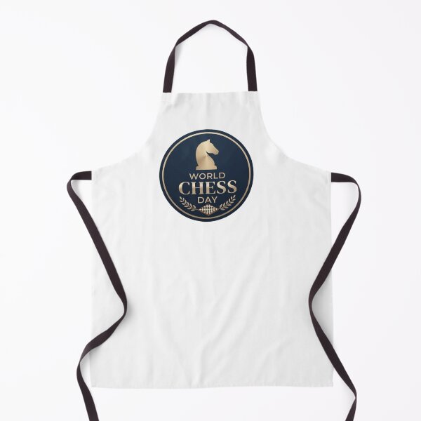 Item preview, World Chess Day Minimalist Knight Emblem | Classic Chess Badge Design designed and sold by Palette & Hue.