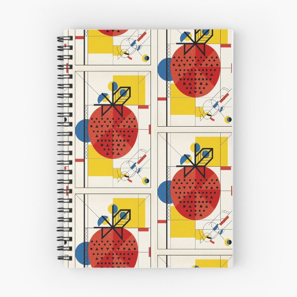 Item preview, Minimalist Strawberry Modern Bauhaus Style designed and sold by Purpleclomb.