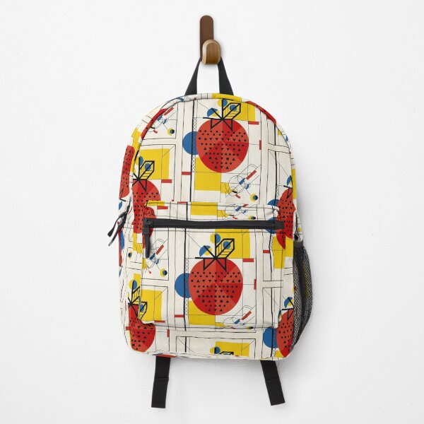 Item preview, Minimalist Strawberry Modern Bauhaus Style designed and sold by Purpleclomb.