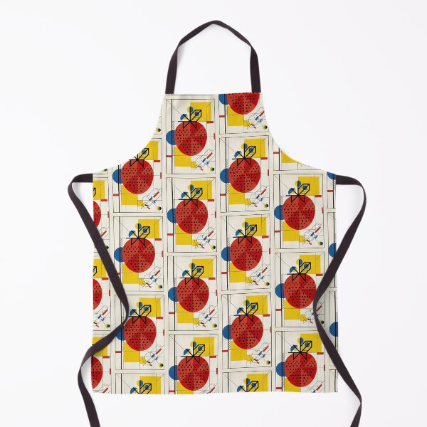 Item preview, Minimalist Strawberry Modern Bauhaus Style designed and sold by Purpleclomb.