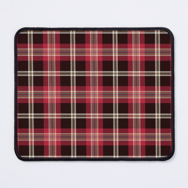 Item preview, Black, Red and White Tartan Pattern designed and sold by TeeGeeTees.