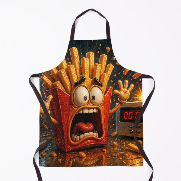 Item preview, Funny French Fries Waiting for Microwave One Second Feels Forever designed and sold by ComedyInkFactor.